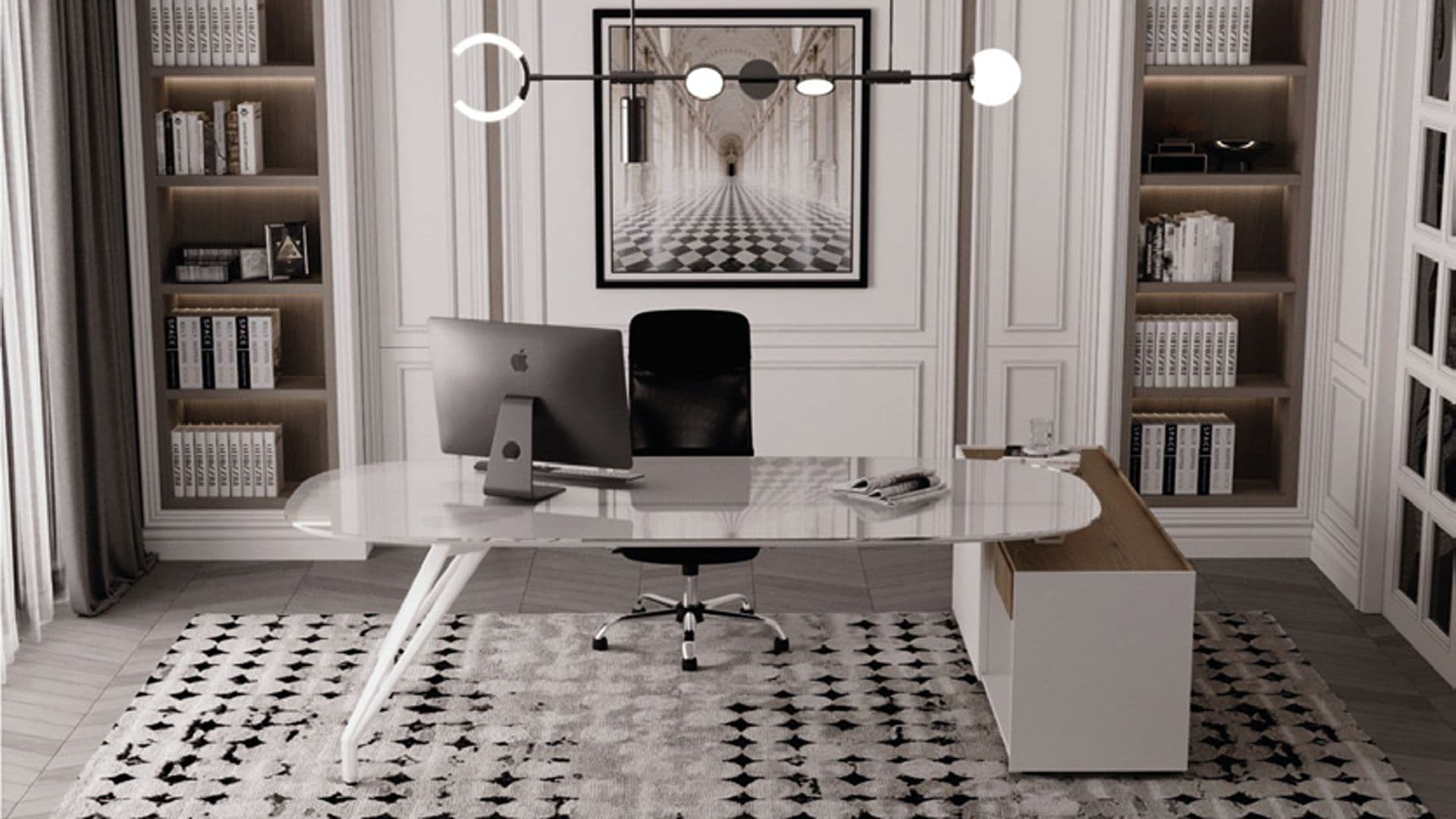 Bureau MALAGA verre