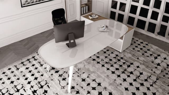 Bureau MALAGA verre_1